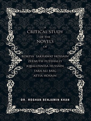 cover image of A Critical Study of the Novels